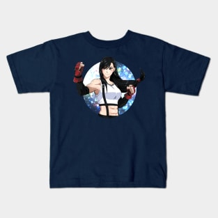 Tifa Lockhart Kids T-Shirt